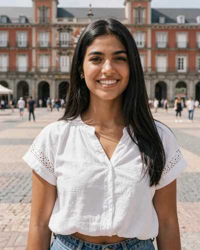 Pilar, 24, multilingual Spanish marketing graduate from Madrid ready for adventure