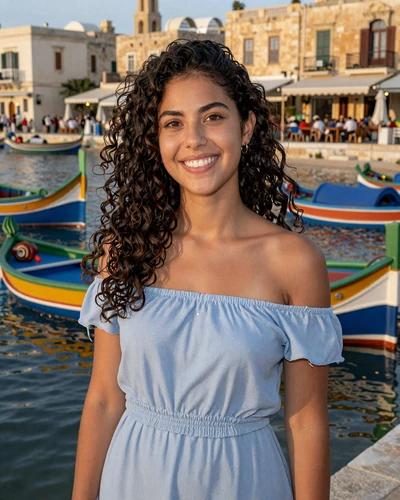 Nadia, 24, cheerful Maltese woman from St. Julian's who brings festa spirit to everyday life and relationships