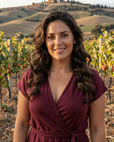 Lucia, 34, San Marinese wine producer from Montegiardino who values patience and deep connection