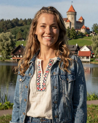 Kätlin, 27, Estonian folk musician from Viljandi who brings joy through music and cultural traditions