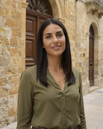 Gabriella, 31, loyal Maltese woman from the ancient Silent City of Mdina with deep family values and elegance