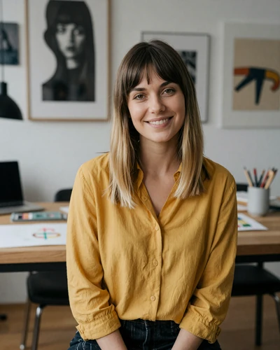 Anna-Maria, 27, Austrian digital designer from Linz who blends modern creativity with traditional charm
