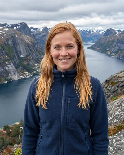 Nora, 25, Norwegian woman from Bergen who loves hiking and outdoor adventures