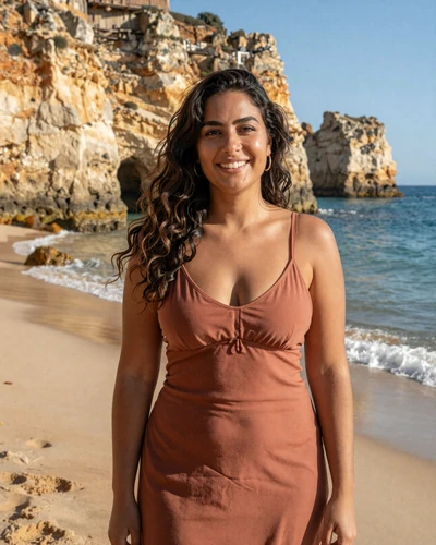 Inês, 25, Faro woman from the Algarve coast seeking a genuine soul connection under the Portuguese sunshine