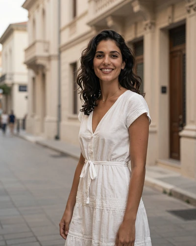 Nadia, 26, Greek woman from Athens who values family and romance