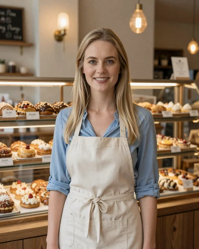 Emilie, 33, Danish pastry chef from Copenhagen who expresses love through cooking and laughter