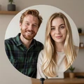 Photo of Dustan and Ieva