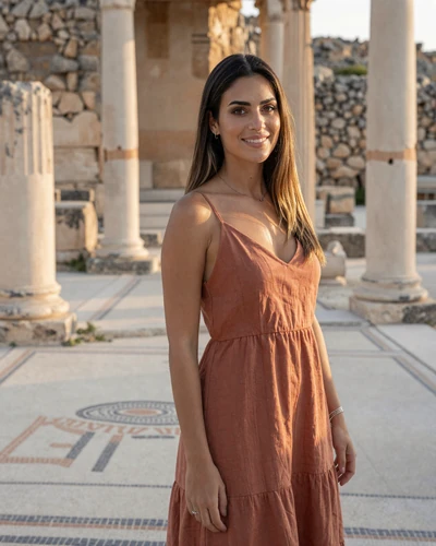 Maria, 29, romantic Cypriot woman from Paphos near Aphrodite's birthplace who believes in fated love connections